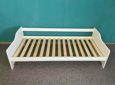Кровать-тахта детская EcoWood Бонни 80x160 / ECO.001.00003.80-160.W