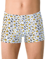 Трусы мужские Alfa Man Boxer Shorts 6305 рис.001 (р-р 94-98, белый) - 