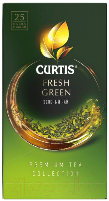 Чай пакетированный Curtis Fresh Green (25пак)