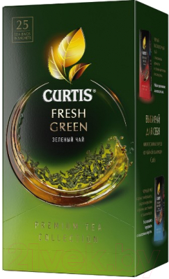 Чай пакетированный Curtis Fresh Green (25пак)