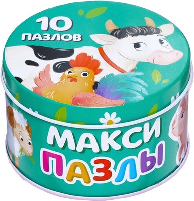 

Развивающая игра, Веселая ферма Макси-пазлы / 7860028