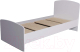 Односпальная кровать Doma Виктория 80x200 (белый) - 