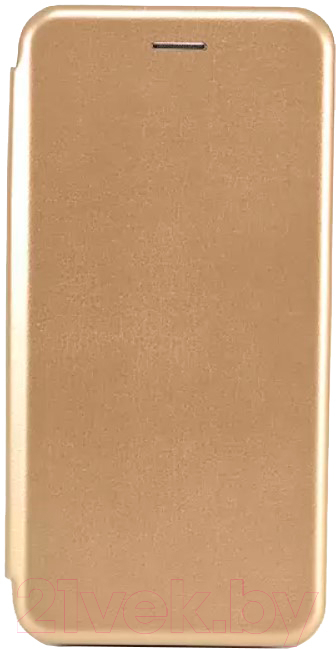 Чехол-книжка Case Magnetic Flip для Redmi 9T (золото) — фото 1
