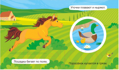 Изображение товара Развивающая книга ND Play Крутые крутилки. Мои любимцы / 295112