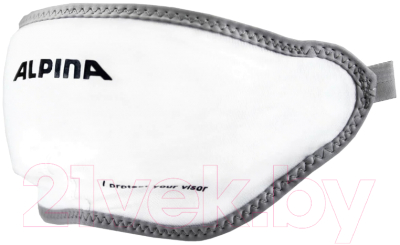 Чехол для визора шлема Alpina Sports 2022-23 Helmet Visor Cover / A9111993 (белый)