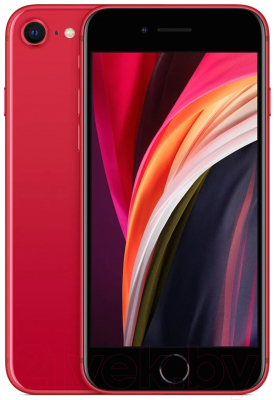 Смартфон Apple iPhone SE 64GB A2296 / 2AMX9U2 восстановленный Breezy Грейд A (красный)