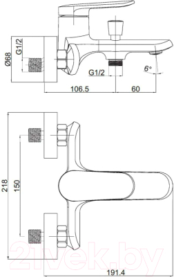 Смеситель Maxonor Pure Life MN3271