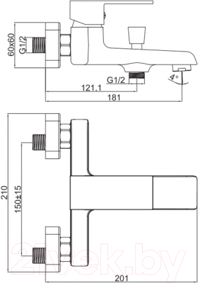 Смеситель Maxonor Pure Life MN3272