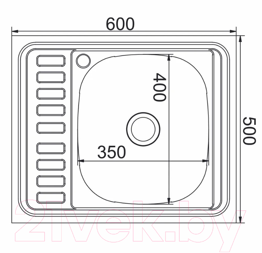 Мойка кухонная Mixline L 538192