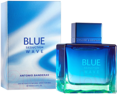 Туалетная вода Antonio Banderas Blue Seduction Wave (100мл)