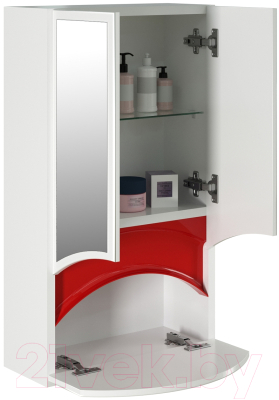 Шкаф с зеркалом для ванной Mixline Радуга 46 522475