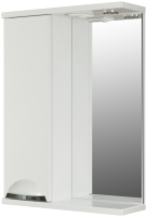 Шкаф с зеркалом для ванной Mixline Этьен 50 L 542402 (с подсветкой) - 