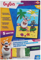 

Набор для творчества MultiArt, Буба Аппликация из песка / 100NEONSAND-BUBA1