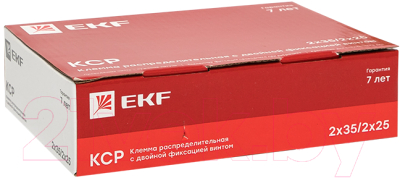 Клемма EKF PROxima KSR-2.35-2.25-Grey