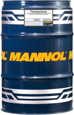 Моторное масло Mannol Formula Excel 5W40 SN / MN7923-DR (208л)