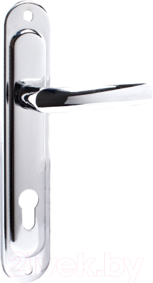 Ручка дверная Зенит РФ1-85.02 на планке (хром)