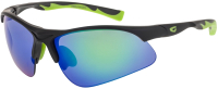 Очки солнцезащитные GOG E993-2 (черный матовый/зеленый) - 
