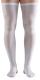 Миниатюра изображения товара Чулки компрессионные Venoteks 1А212 1 кл.к. со вставкой (XL, белый)