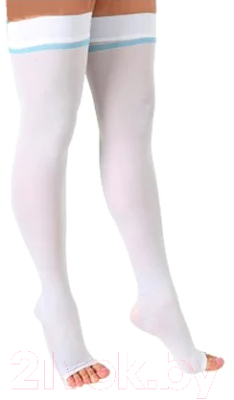 Изображение товара Чулки компрессионные Venoteks 2R236 2 кл.к. (XL, белый)