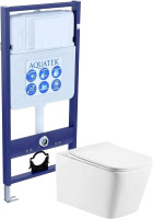 

Унитаз подвесной с инсталляцией Aquatek, Либра INS-0000010 + AQ0530-00