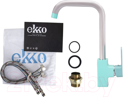 Смеситель Ekko E40303 (бирюзовый)