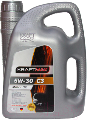 Моторное масло KraftMax 5W30 C3 DPF / KM607/4 (4л)