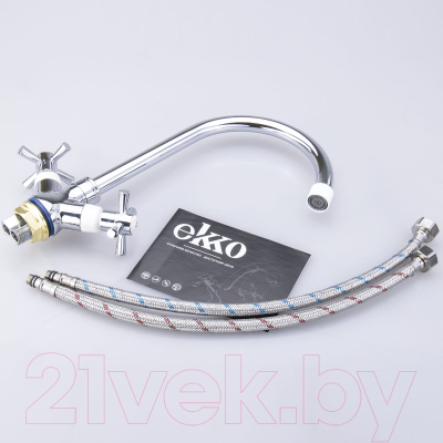 Смеситель Ekko E49118-7 (белый)