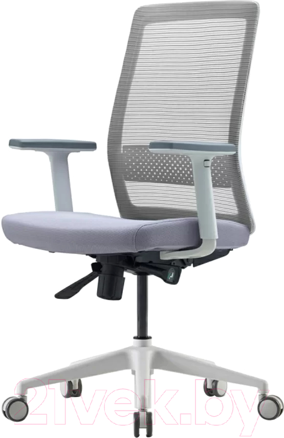 Кресло офисное Bestuhl S30 White Pl без подголовника, рег. подлокотники