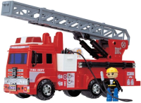 Автомобиль игрушечный Daesung Пожарная машина со шлангом и фигуркой / 40377 - 
