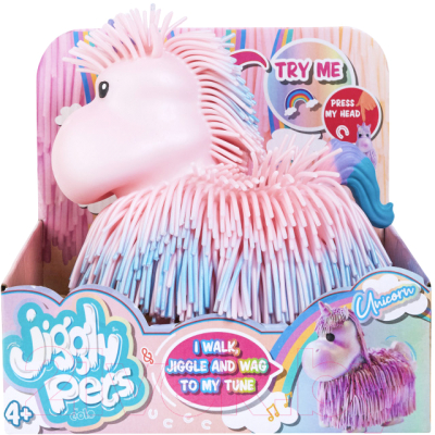 Интерактивная игрушка Jiggly Pets Единорожка / 40396