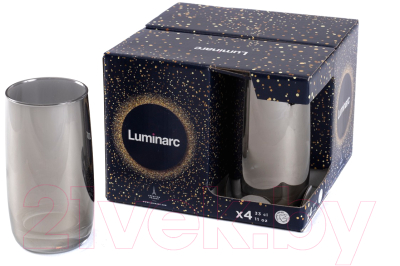 Набор стаканов Luminarc Сияющий графит P9315 (4шт)