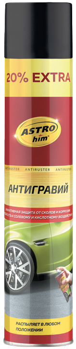 Антигравий ASTROhim Antiruster / Аc-4771 (1л, черный)