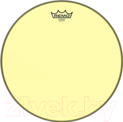 Пластик для барабана Remo BE-0313-CT-YE