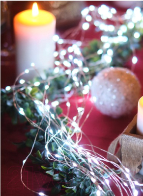 Изображение товара Светодиодная гирлянда Neon-Night Роса LED 303-235 (100м, белый)