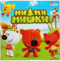 

Развивающая игрушка Играем вместе, Кубики Ми-ми-мишки / 01318-MMM