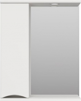 Шкаф с зеркалом для ванной Misty Атлантик 60 / П-Атл-4060-010Л - 