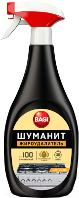 Чистящее средство для кухни Bagi Classic Шуманит Жироудалитель (400мл)