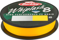 Леска плетеная Berkley Fishing WHIP8 0.08мм 150м 12.9кг / 1446681 (желтый) - 
