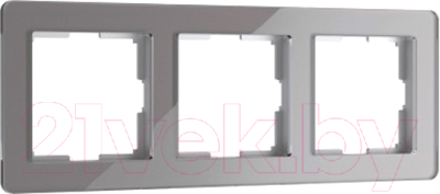 Рамка для выключателя Werkel Acrylic W0032704 (графит)