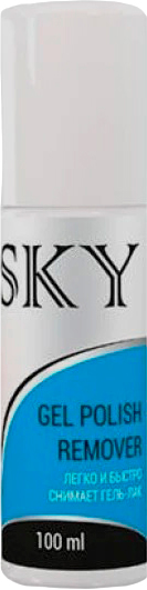 Жидкость для снятия гель-лака Sky Gel Polish Remover (100мл)