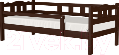 Односпальная кровать Bravo Мебель Миа 80x180 (орех)
