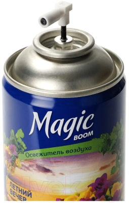 Изображение товара Сменный блок для освежителя воздуха Magic Boom Летний вечер (250мл)