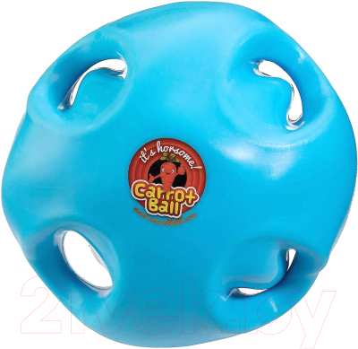 Игрушка для животных Shires Carrot Ball / 8100/BLUE (голубой)