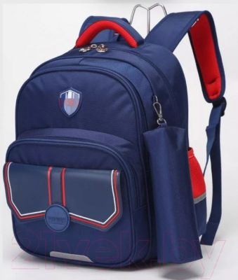 Школьный рюкзак Sun Eight SE-22005 (темно-синий/красный)