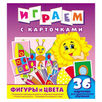 

Развивающие карточки ND Play, Играем с карточками. Фигуры и цвета / 264790