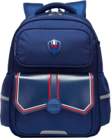 Школьный рюкзак Sun Eight SE-22006 (темно-синий/красный) - 