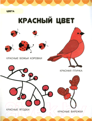 Изображение товара Развивающая книга Харвест Цвета