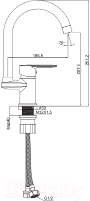 Смеситель Maxonor Pure Life MN4074