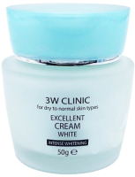 Крем для лица 3W Clinic Excellent White Cream (50г) - 