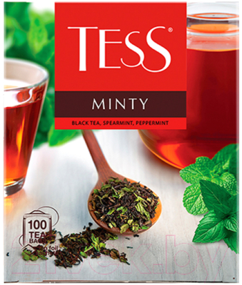 Чай пакетированный Tess Minty (100пак)